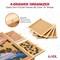 Jumbl Puzzle Board with Drawers, Foldable Legs & Cover - Wooden Jigsaw Puzzle Table